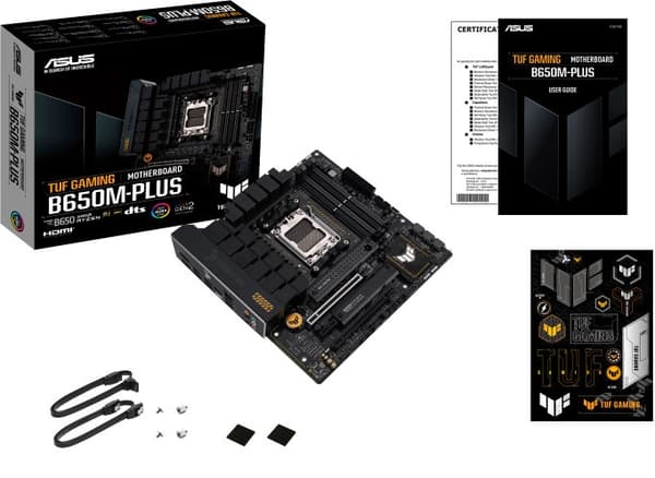 ASUS TUF GAMING B650M-PLUS mATX-emolevy