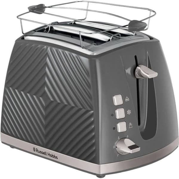 Russell Hobbs Groove 2S leivänpaahdin - harmaa