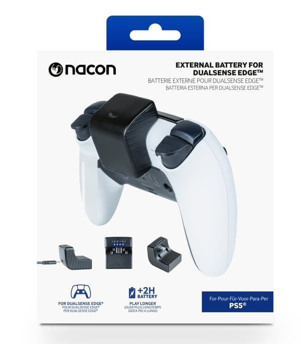 NACON Batteripakke svart PS5