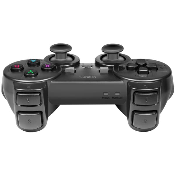 LogiLink Gamepad Trådlös 2,4 GHz Svart