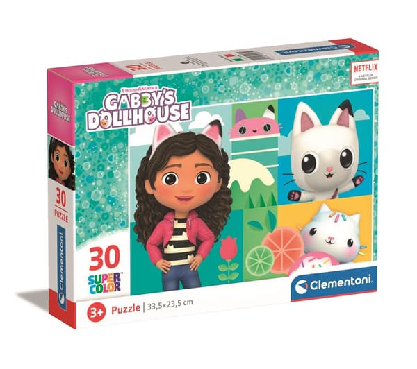Clementoni 30 st Pussel Barn Gabbys dockhus
