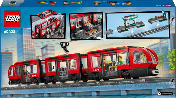LEGO City Tog 60423 - ekspresstoppested i centrum