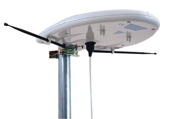 DVB-T/T2 - DAB+ Aktiv utomhusantenn 20 dB FM / VHF / UHF