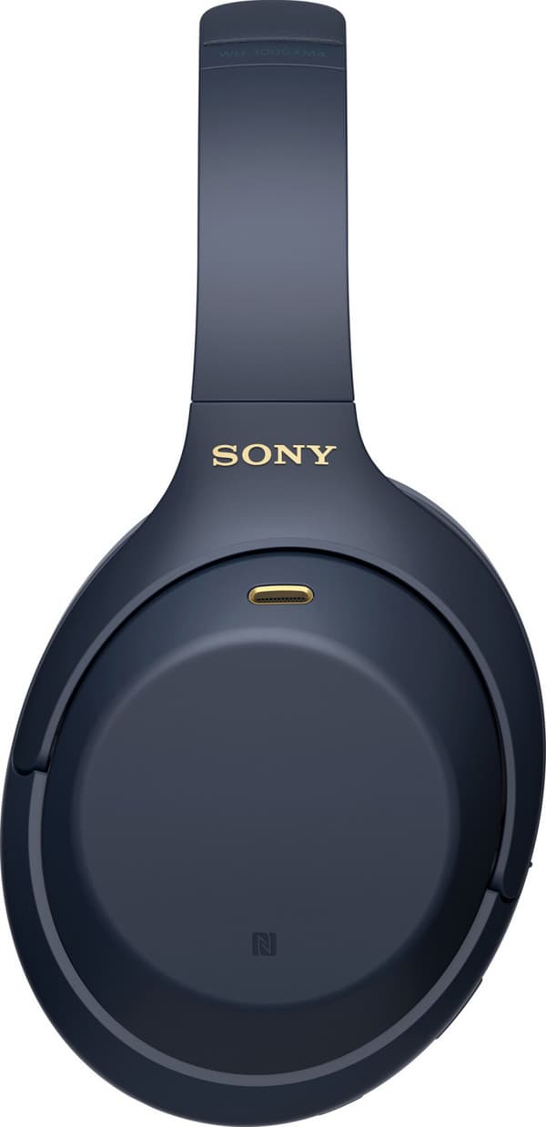 Sony wireless around-ear hörlurar WH-1000XM4, Blå