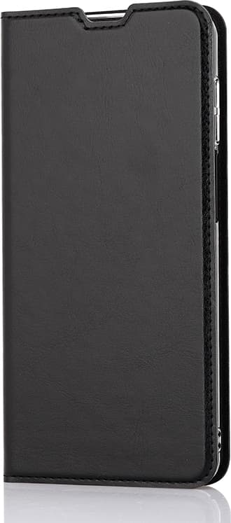 Wave BookCase -suojakotelo, Xiaomi Redmi Note 9 Pro, musta