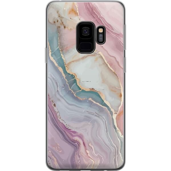 Mobildeksel til Samsung Galaxy S9 med Marmor motiv