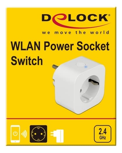 DeLOCK WLAN-strømuttaksbryter MQTT