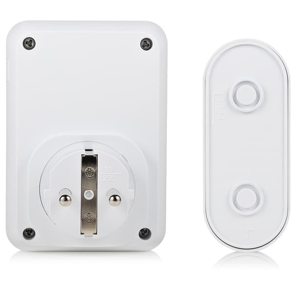 Byron Trådlös dörrklocka Plug-in 230V