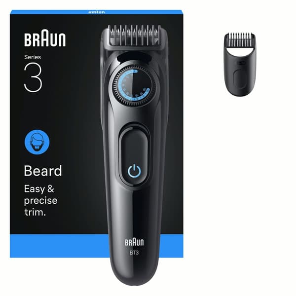 Braun Skäggtrimmer Styler BT3500 Black/Blue
