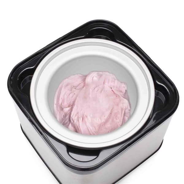 Princess Iskremaskin i rustfritt stål 1,5L LCD