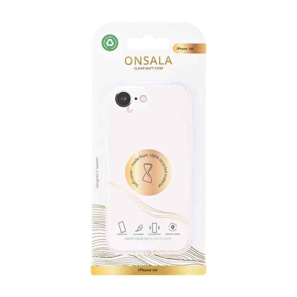 Onsala Mobildeksel Transparent - iPhone 16e/17e
