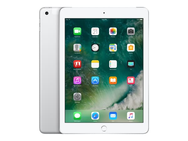 Preowned Apple Ipad 6. generation (2018) 128GB LTE Sølv Grade B