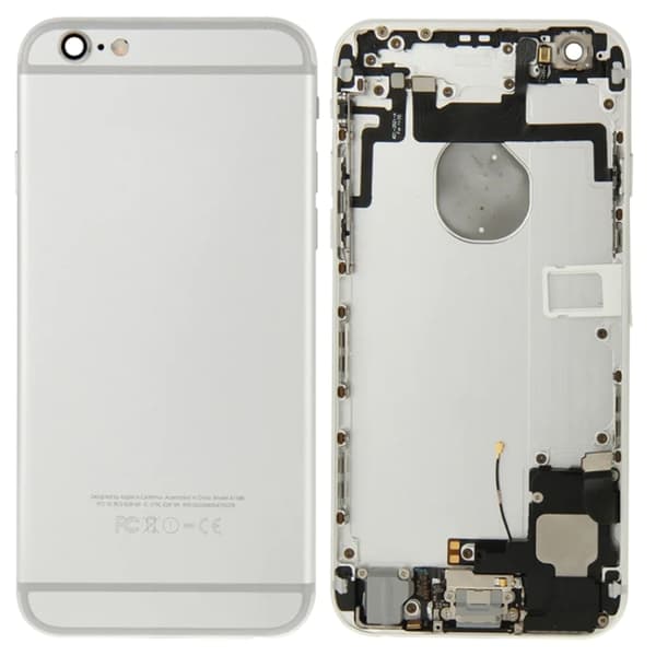 iPhone 6 Plus bagcover - Sølv