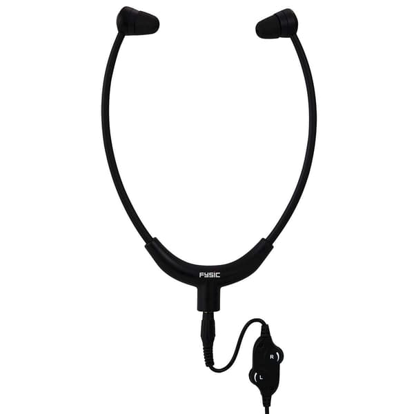 Fysic Hodetelefon med volumkontroll