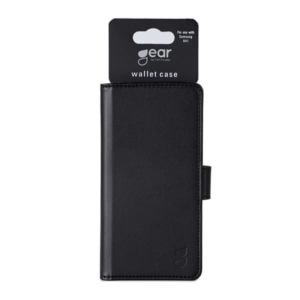 Gear Lompakko Samsung A41 Musta