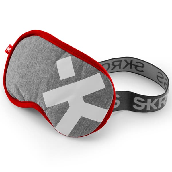 SKROSS Sovemaske Delux lysegrå