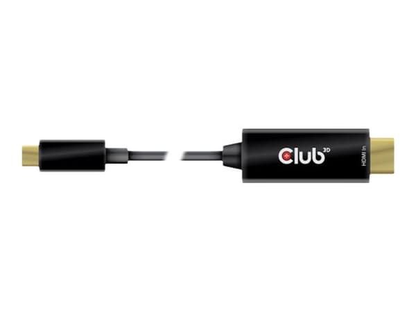 Club 3D Videoadapterkabel DisplayPort / HDMI 1,8 m svart
