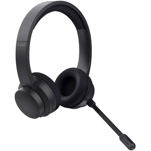 Trust Ayda Trådlöst PC-headset Bluetooth ENC Svart