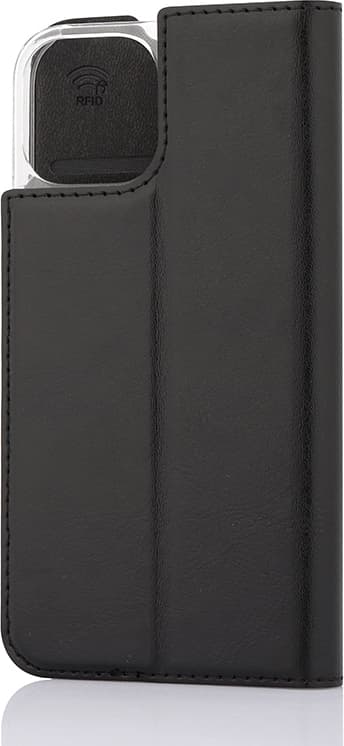 Wave BookCase beskyttelsesveske, iPhone 13 mini, svart