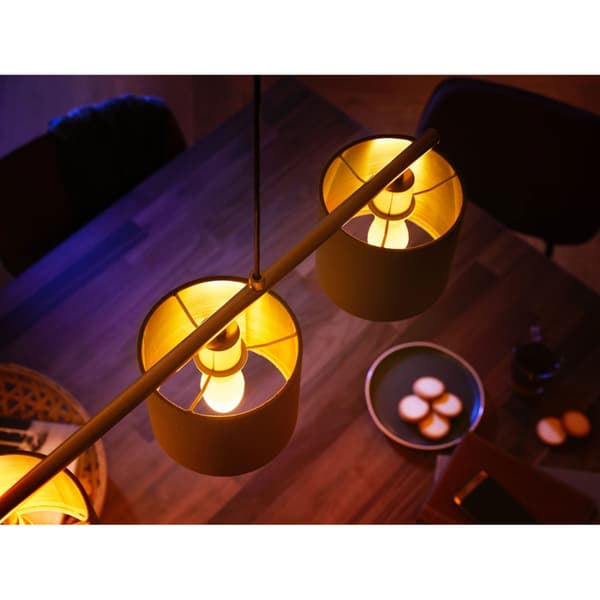 Philips Hue White Ambiance E14 lysekrone 2-pakning