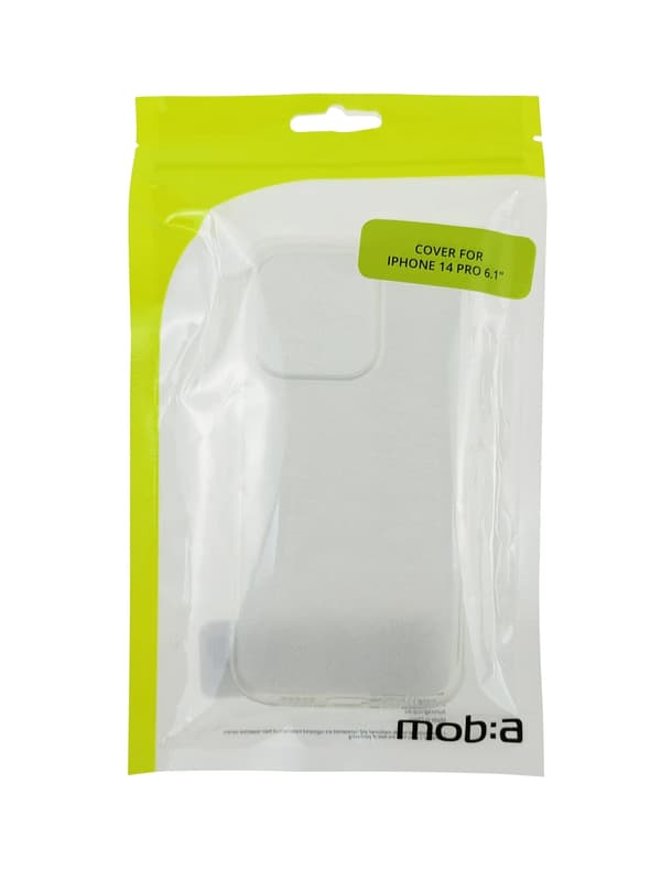 moba iPhone 14 Pro TPU suojakuori, läpinäkyvä