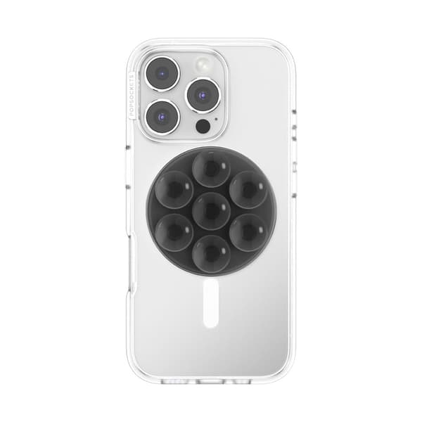 PopSockets Suck-Up Grip MagSafe:lle Translucent Black