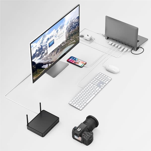 Hama Dockningsstation USB-C 9x Portar