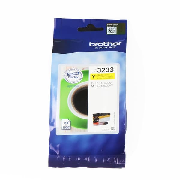 Brother Blæk LC3233Y LC-3233 Gul