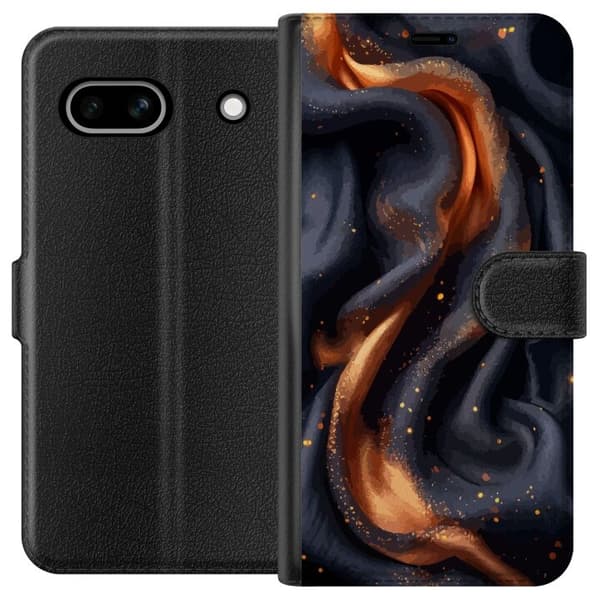 Plånboksfodral till Google Pixel 7a med Eldigt silke motiv