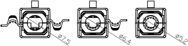 Goobay Cat5e UTP "Tool-Free" -RJ45-liitin