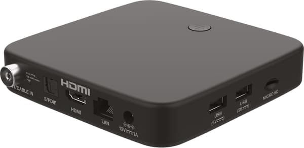 Strong SRT423 4K + DVB-T2/C Wi-Fi 4K Android TV-mediaspelare/digitalbox