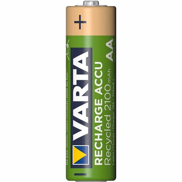 VARTA Battery AA 4 pcs 2100 mAh - Rechargeable