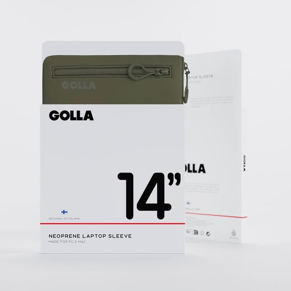 Golla Sleeve Metro Neoprene 14" Grøn