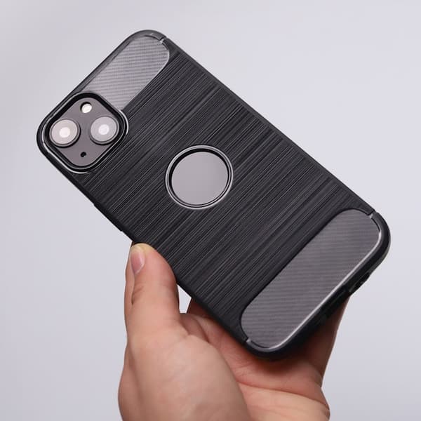 Etui til iPhone 16 Plus, sort