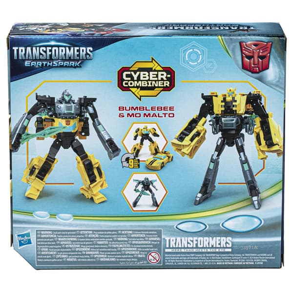 Transformers EarthSpark Cyber Combiner (Bumblebee & Mo Malto)