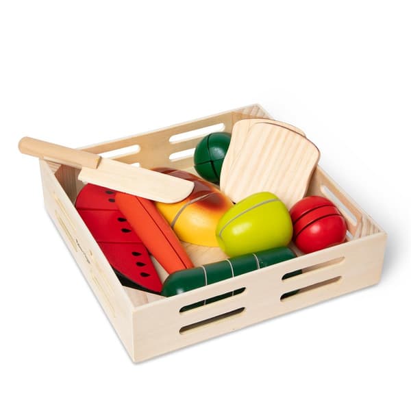 Melissa & Doug Food Play Träskärbräda Mat