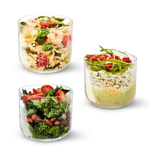 Lunch pot Glass Large B+B 600 ml Granit