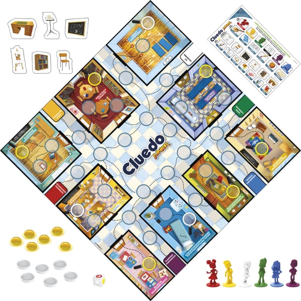 Hasbro Cluedo Junior brettspill SE/FI