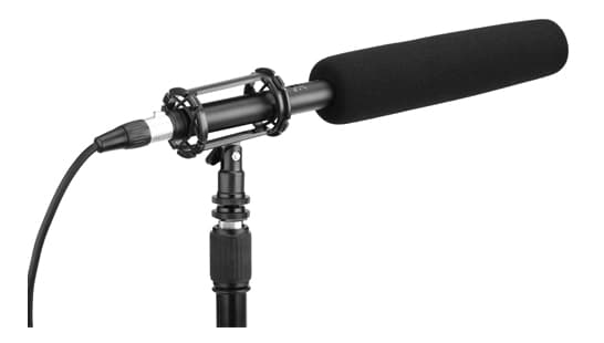 BOYA Professionel shotgun-mikrofon (lang) sort