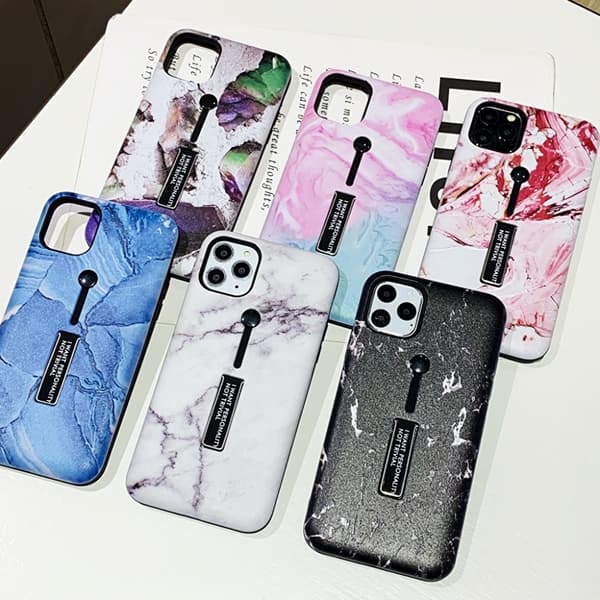 Fashioncase med fingerhållare - iPhone 11 Pro Max