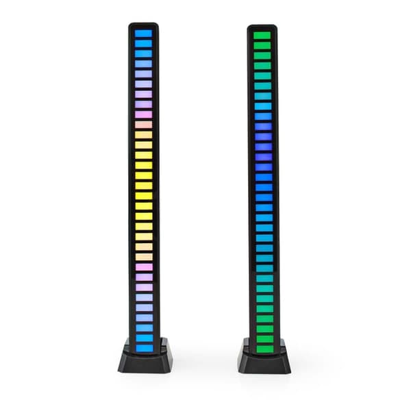 Nedis Gaminglys | RGB | Batteri | Indretning: Desktop / Notebook | Sort
