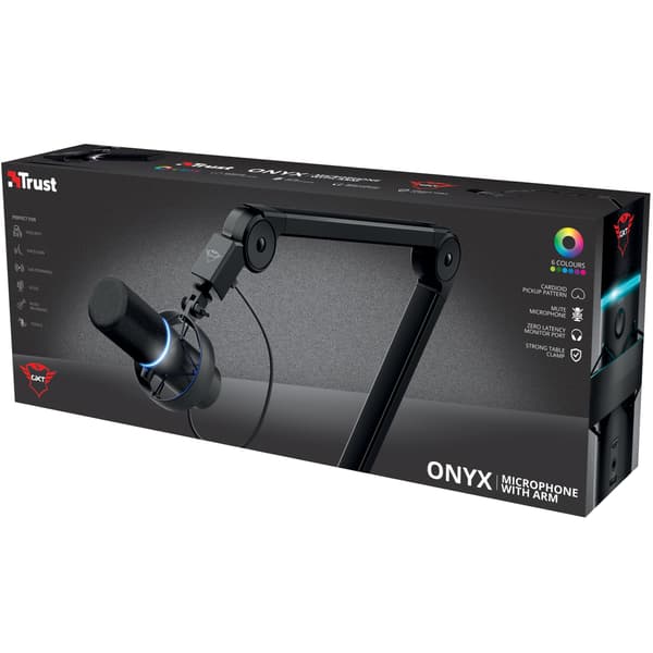 Trust GXT 255+ Onyx mikrofon og arm