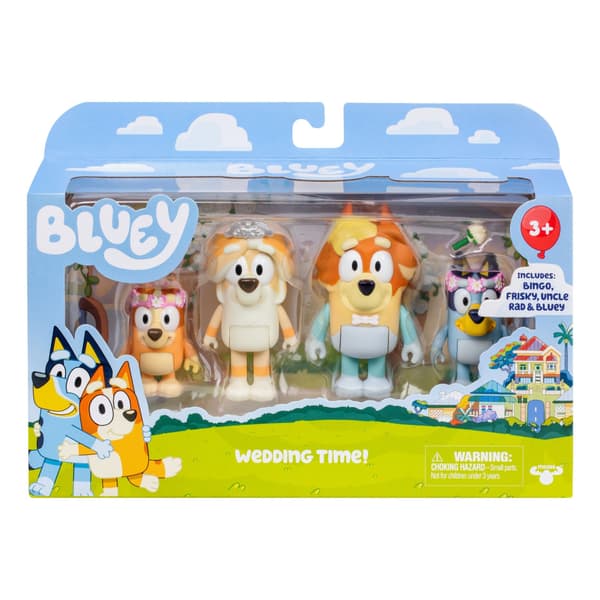 Bluey Figur 4 pk. specialsæt-bryllup (90268)