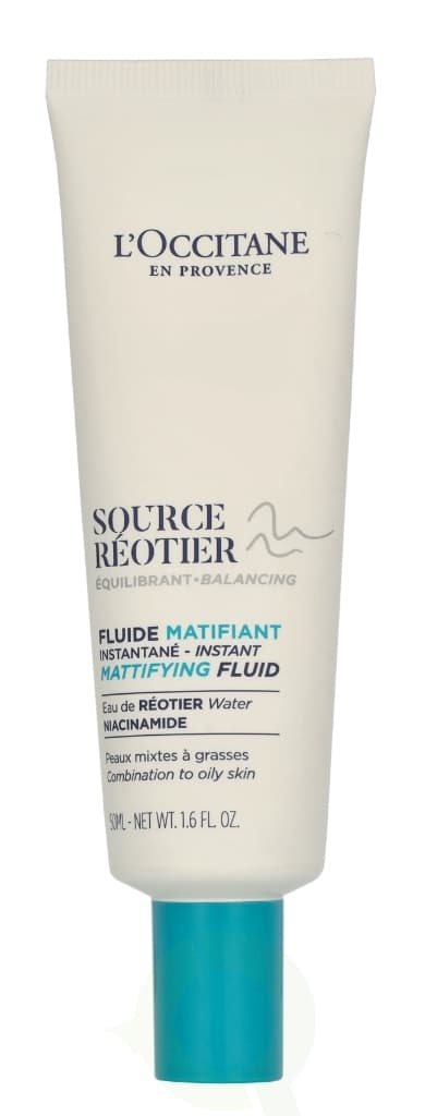 L'Occitane Source Reotier Instant Mattifying Fluid 50 ml