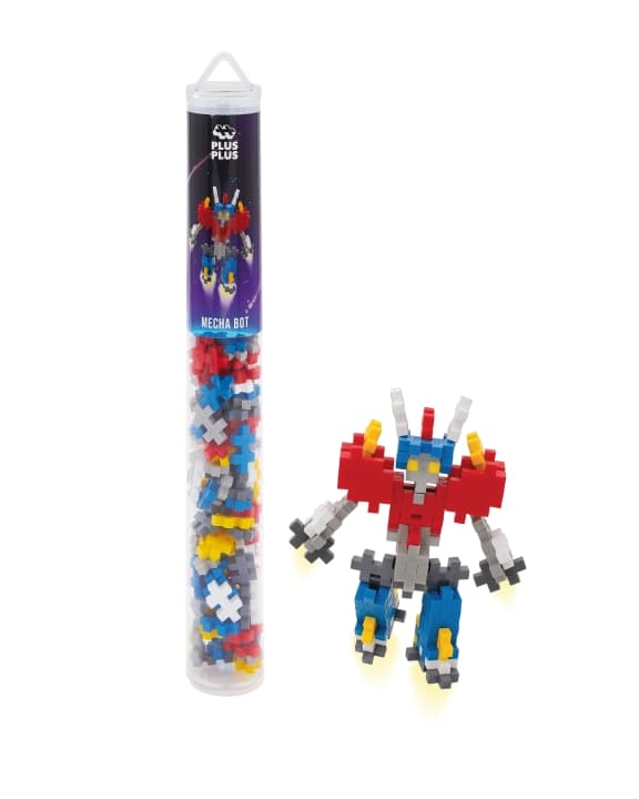 Plus Plus Mecha Bot / 100 kpl putki (4270)