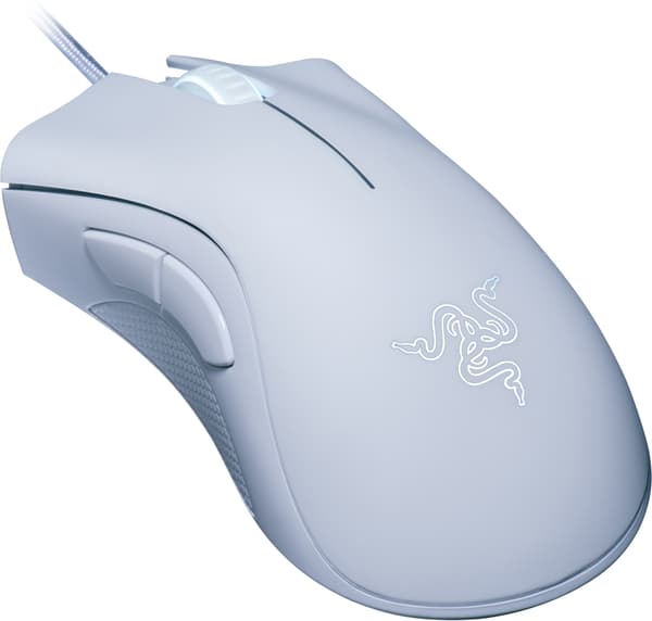 Razer Deathadder Essential spillmus, hvit