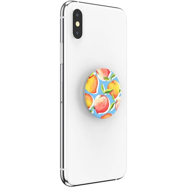 PopSockets Just Peachy Gloss Avtagbart Grip med Ställfunktion