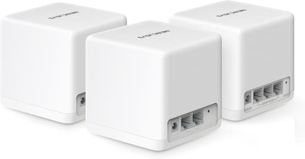 Mercusys Halo H60X WiFi 6 Mesh-system, 3-pak