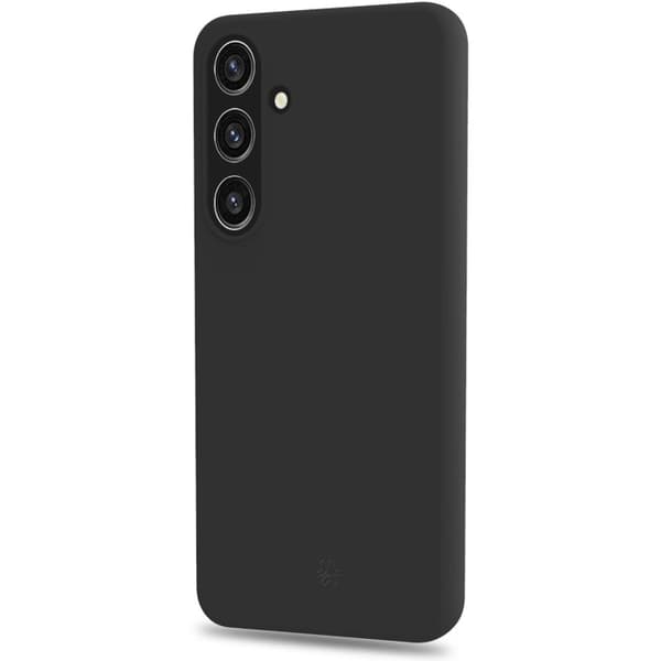Celly Cromo Soft gummideksel Galaxy S25 Svart