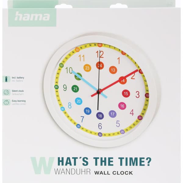 Hama Klokke Digital Vegg Analog